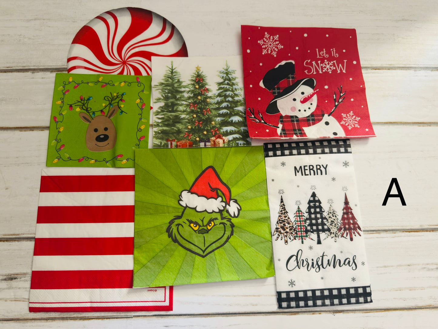 Christmas napkin bundle A