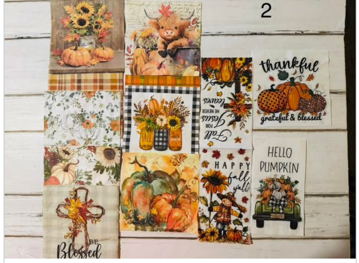 Fall napkin bundle 2