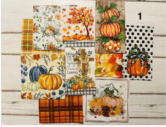 Fall napkin bundle 1