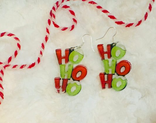 Ho Ho Ho earrings A1B5