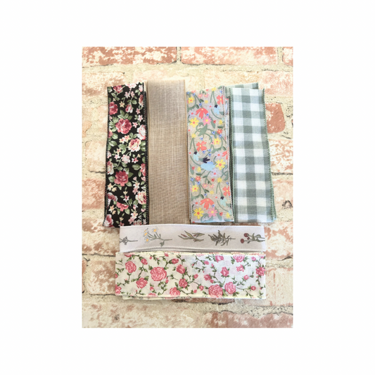 Floral ribbon bundle